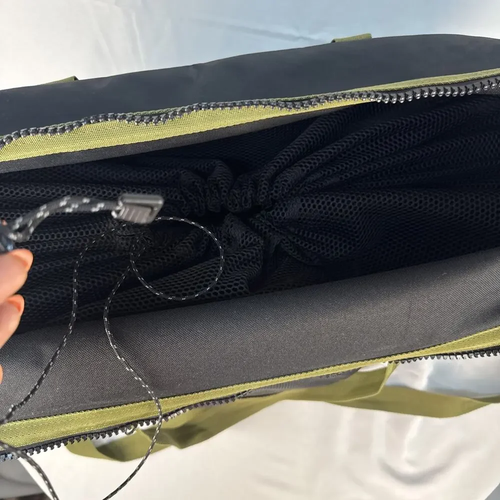 Rip Curl Black and Olive Green Surf Series Duffle Tote